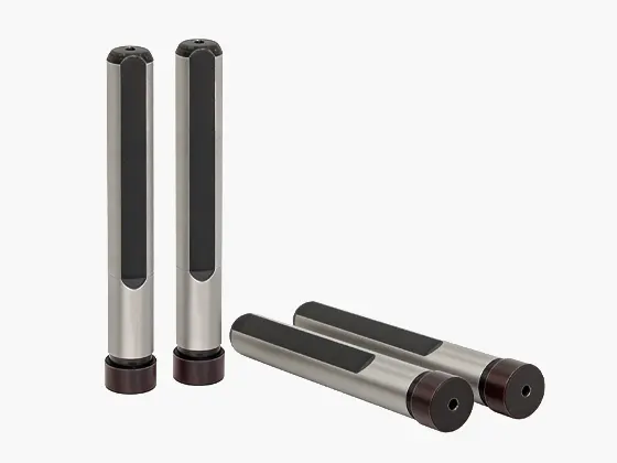 Angled Guide Pillar System